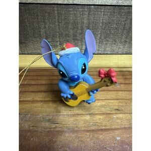 Grolier Stitch With Ukulele President Ed Ornament In Box